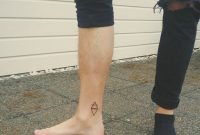 Ankle Tattoo Of The Air And Water Symbols Little Tattoos For Men with regard to sizing 1000 X 1000