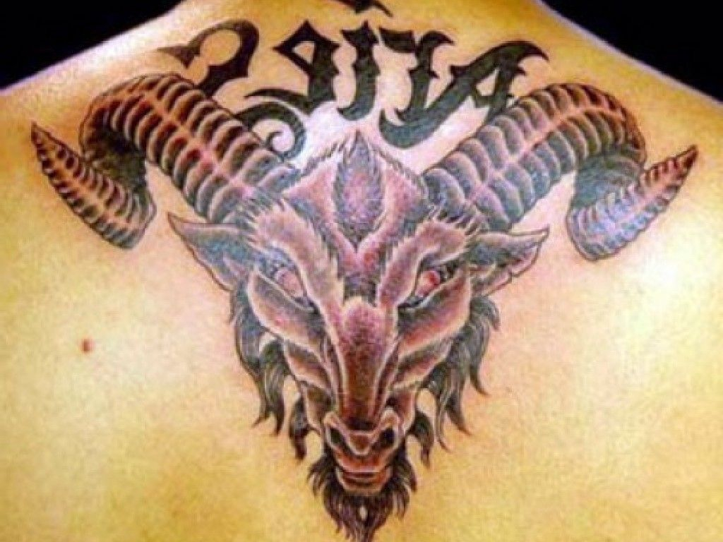 Aries Tattoo Designs Tattoo Designs And Meanings Aries Back within size 1024 X 768