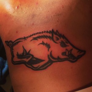 Arkansas Razorback Tattoo Tattoos Tattoos Arkansas Tattoo intended for size 1724 X 1724