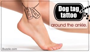 Awesome Dog Tag Tattoo Design Ideas To Choose From intended for measurements 1200 X 700