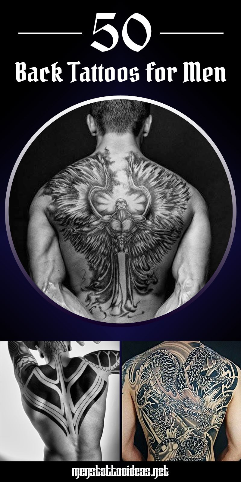 Back Tattoos For Men Ideas And Designs For Guys Back Tattoos For in size 800 X 1600