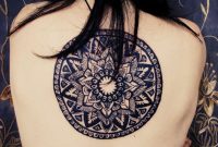 Big Black Mandala Back Tattoo Idea Tattoos Mandala Tattoo in sizing 1031 X 891
