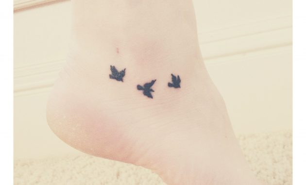Bird Ankle Tattoos • Half Sleeve Tattoo Site