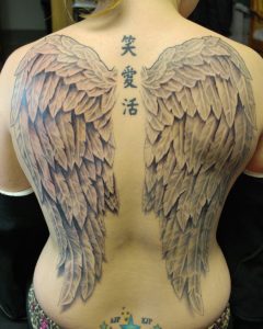 Black Phoenix Wing Back Tattoo Bing Images Tattoos 13 Tattoos regarding size 900 X 1124