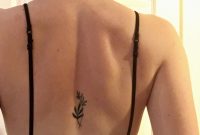 Botanical Planttattoo Dainty Tattoo Small Flower Back for dimensions 1848 X 2085
