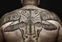 Bull Tattoo On Back Best Tattoo Ideas Gallery with regard to measurements 1080 X 1080