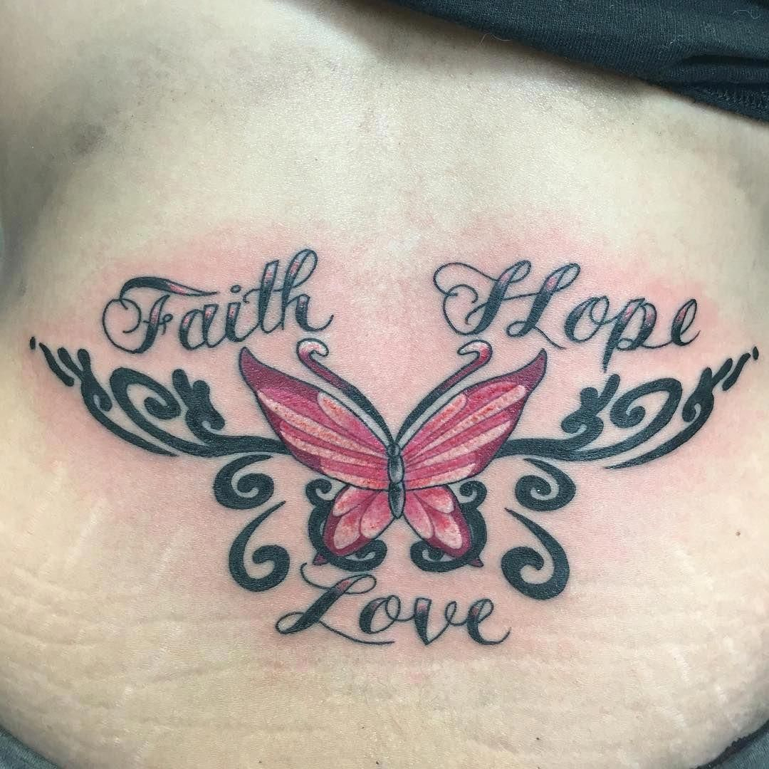Butterfly With Words Lower Back Tattoo Lowerbacktattoos Lower in measurements 1080 X 1080