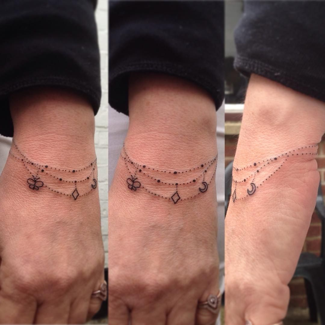 Charm Bracelet Tattoo Designs Ankle Bracelet Photos Onneyuonsen within dimensions 1080 X 1080