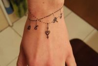 Charm Bracelet Tattoo Tattoos Tattoo Bracelet Anklet Tattoos with regard to dimensions 747 X 1328