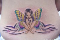 Colorful Fairy Tattoo On Lower Back Tattoos Lower Back Tattoos for dimensions 1024 X 768