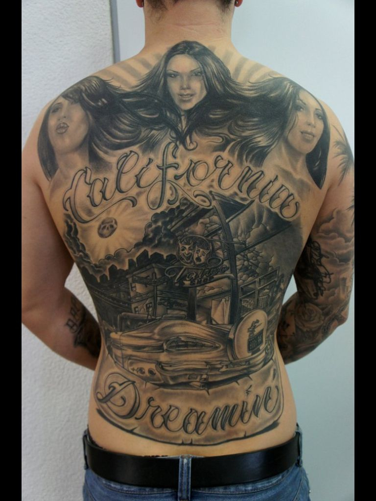 Complete Back Tattoo The Tattoo Tony Of Los Angeles Laink with regard to sizing 768 X 1024