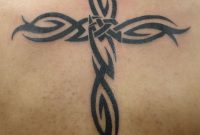 Cross Tribal Tattoo Design On Back Tattoo Ideas Zone Ink for size 900 X 1097