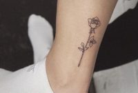 Cute Small Ankle Tattoos Ideas At Mybodiart Tiny Lotus Rose intended for dimensions 683 X 2048