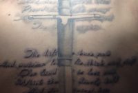 Dagger And Scottish Tattoo On Back Body with measurements 1535 X 2879