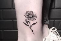 Daisy Ankle Tattoo Artist L H A N B L R Tattoo Artist Art intended for measurements 1080 X 1350