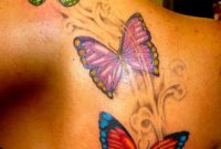 Designs Butterfly Tattoo For Women On Upper Back Picture 11919 intended for sizing 800 X 1067