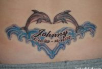 Dolphin Love Tattoo On Lower Back Tattoos Dolphins Tattoo Back with regard to measurements 1024 X 768