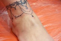 Dotted Ankle Bracelet Tattoo Tattoo Charm Bracelet Tattoo with regard to proportions 1080 X 1080
