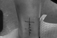 Faith Cross Ankle Tattoo Compasscrosstattoo Awesome Kreuz within sizing 736 X 1309