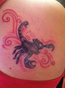 Feminine Scorpion Tattoo Tattoo Ideas Eagle Tattoos Tattoos for proportions 1936 X 2592