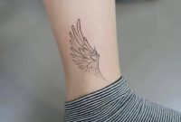 Fine Line Wing Tattoo On The Ankle Tattoo Ideas Tattoos Little for dimensions 1000 X 1000