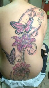 Flower Vine Butterfly Tattoo Art Diseos Para Tatuajes throughout dimensions 1150 X 2048