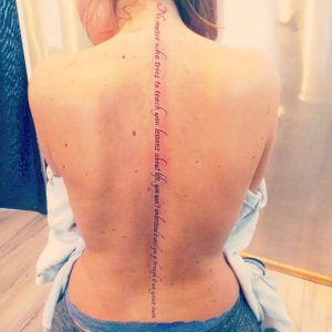 Girl Text Tattoo Jassies Loves Text Tattoo Tattoos Tattoo Quotes for measurements 1280 X 1280