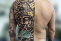 Half Back Japanese Tattoo Black Grey Tattoo Multi Sessions with proportions 1010 X 1008