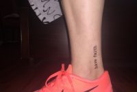 Have Faith Tattoo On The Inner Ankle Tattoos Ankle Tattoo Small regarding sizing 2448 X 3264