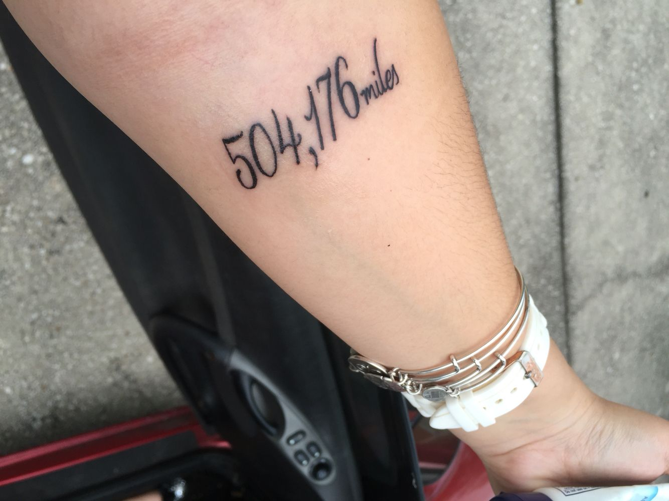 I Love You To The Moon And Back Thats 504176 Miles Tattoos within dimensions 1334 X 1000