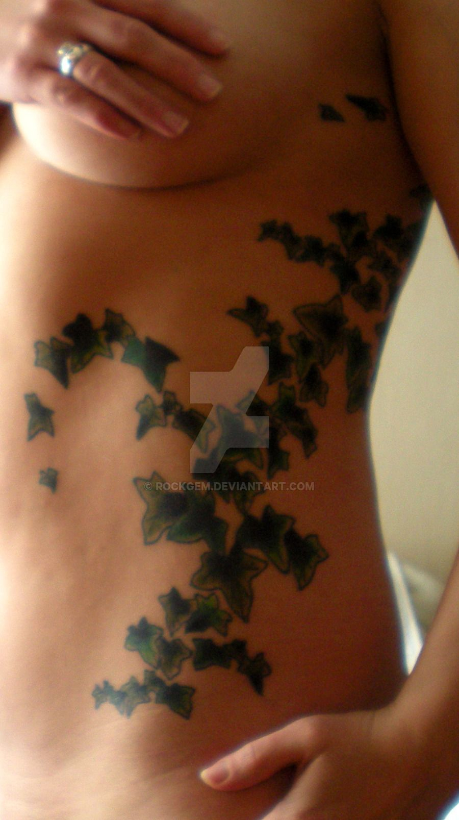 Ivy Tattoo This But Lower Back To Thigh And Up Rib Cage Tats regarding measurements 900 X 1607