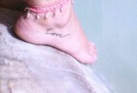 Love Tattoo Tattoo Foot Tattoo Word Tattoo Small Tattoo Ankle intended for size 999 X 999