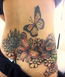 Lower Back And Hip Tattoo Not So Tramp Stamp Back Hip Tattoos with regard to size 1928 X 2277