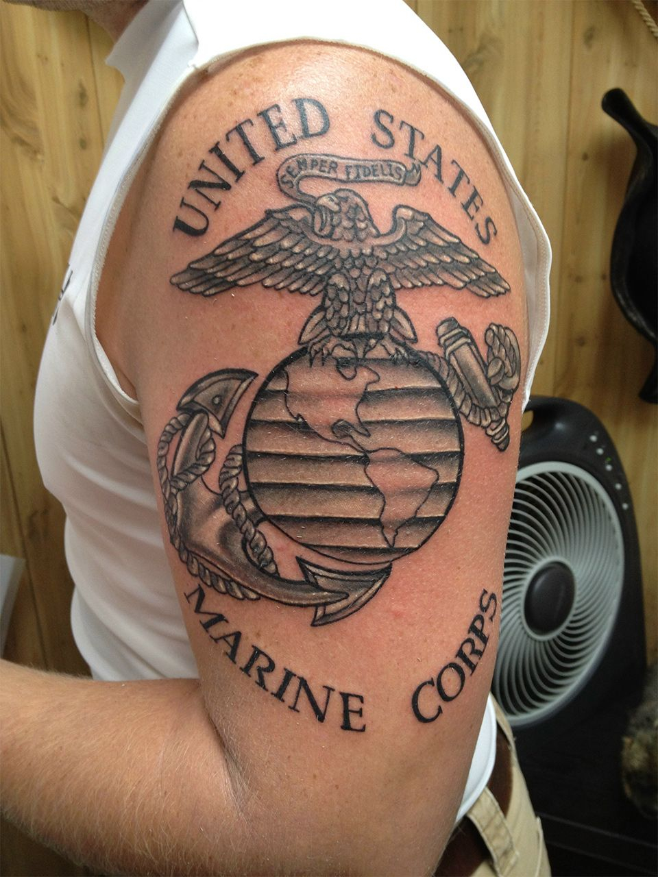 Marine Back Tattoo Usmc Ega Marine Corps Tattoos Sgt Grit in sizing 960 X 1280