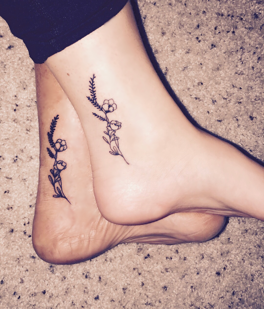 Mom Daughter Matching Tattoos Matchingtattoos Tattoos Cousin inside sizing 1080 X 1260