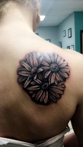 My Tattoo I Created On My Back Daisy Tattoo Daisy Lou Duncan with size 1242 X 2208