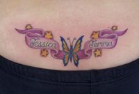 Name Tattoos To Put Names On Your Tattoos Even Your Lower Back inside dimensions 2090 X 1502