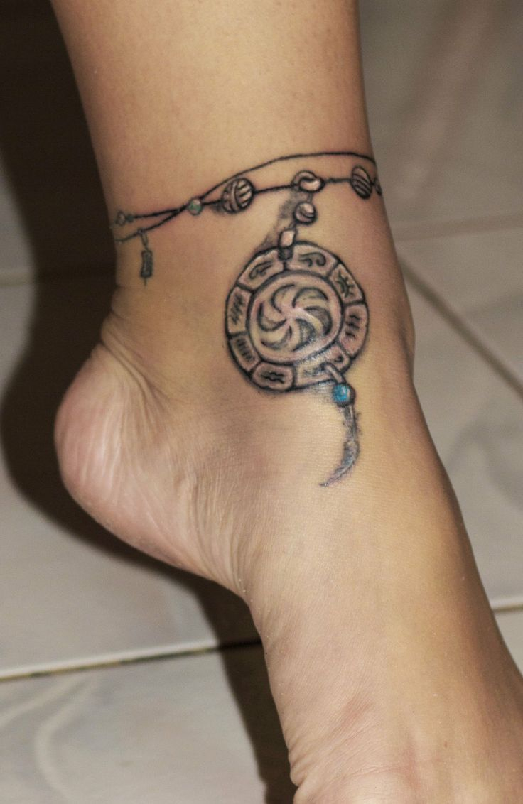 Native American Ankle Bracelet Tattoos Google Zoeken Tattoos throughout proportions 736 X 1132