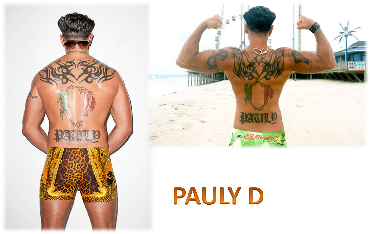 Pauly D Tattoos Full Body Tattoos throughout measurements 1539 X 974