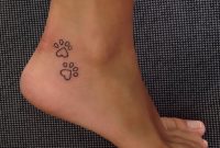 Paw Print Heart Mehendi Tattoos Dog Tattoos Print Tattoos with regard to size 1862 X 1646