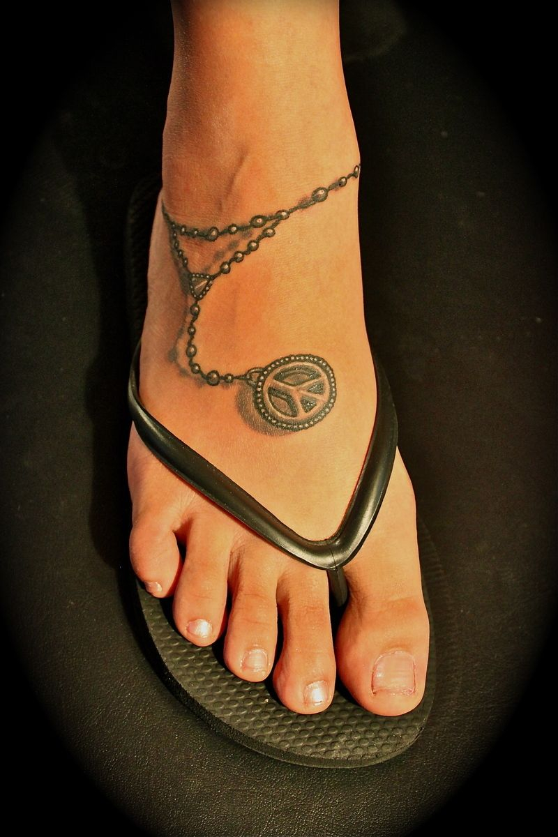 Peace Ink Wicked Ink Anklet Tattoos Tattoos Peace Tattoos throughout dimensions 800 X 1200