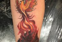 Phoenix Rising From A Fire Rose Tattoos Fire Tattoo Tattoos throughout sizing 3024 X 4032