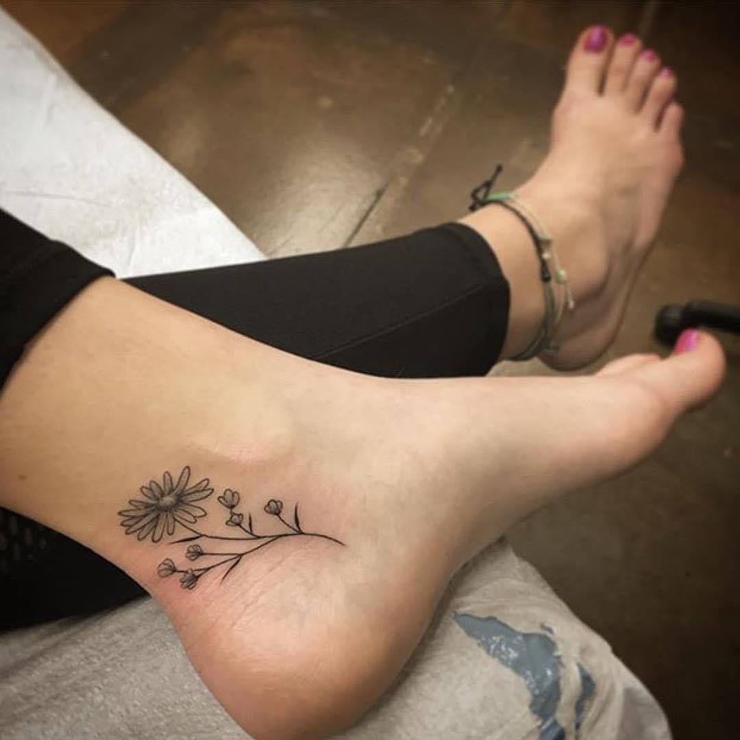 Pin Val Karlen On Tattoos Foot Tattoos Tattoos Flower Tattoos within sizing 1080 X 1080