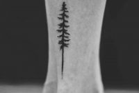 Pine Tree Ankle Tattoo Stellatxttoo Stella Luo Tattoos Tattoo intended for proportions 1080 X 1341