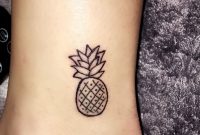 Pineapple Tattoo Pineapple Cute Small Ankle Tropical Ink for dimensions 1242 X 2208