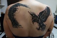 Ravens Tattoos On Back Tattoos Tattoos Body Art Leaf Tattoos with size 2048 X 1536