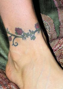 Rose Vine Ankle Tattoos Posted On Ankle Tattoo See More Other Rose intended for measurements 750 X 1065