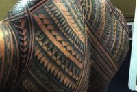 Samoan Back Piece Tattoo with dimensions 1329 X 1773