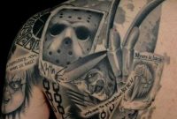 Scary Tattoos For Men Download Horror Tattoo Designs Shoulder For within proportions 780 X 1024