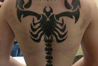 Scorpion Back Piece Cecilia Urban Art Tattoo In Tempe Az inside proportions 1079 X 1349